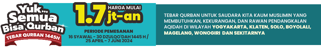 Tebar Qurban 1445H